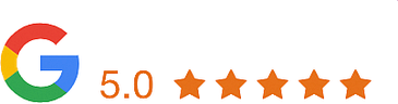 Google rating, 5.0 out of 5